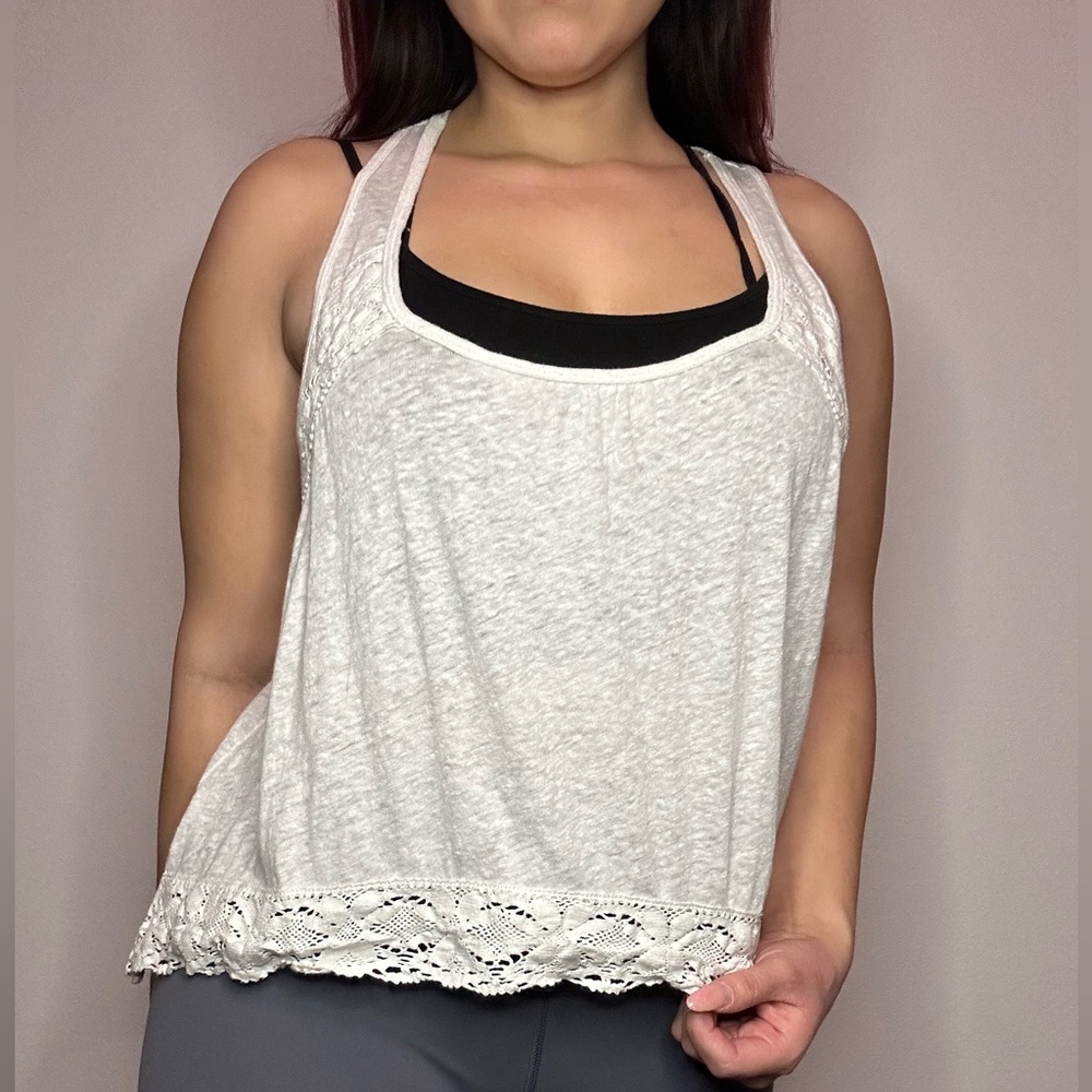 Hollister Crop/ Swim Top
